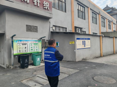 孙家桥社区垃圾分类宣传志愿者活动