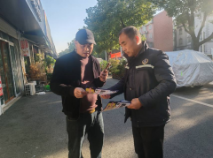 孙家桥社区反诈宣传志愿者活动