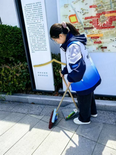 杨汛桥街道孙家桥社区开展“清洁家园展新颜”志愿活动