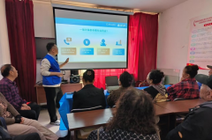 王家塔村开展反诈宣传活动