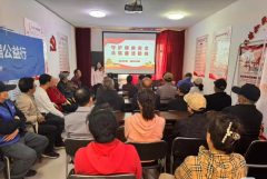 王家塔村开展反诈宣传活动