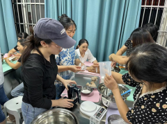 王家塔开展西点制作活动