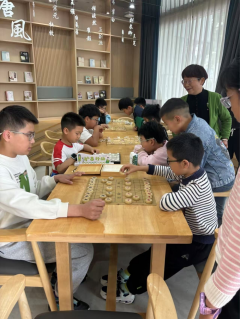 红墙下村开展少儿象棋比赛活动