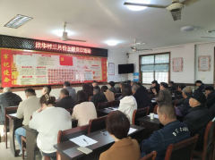 欣华村开展学习习近平总书记重要讲话精神活动