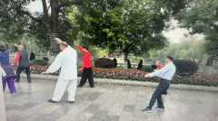 麒麟居太极拳表演活动