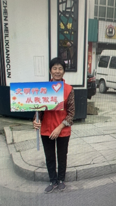 麒麟居交通劝导从我行动