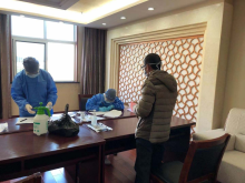 柯桥妇儿抗冠志愿活动
