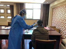 柯桥妇儿抗冠志愿活动