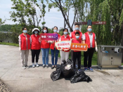 柯桥妇儿“庆五一　迎亚运”河小二志愿服务活动