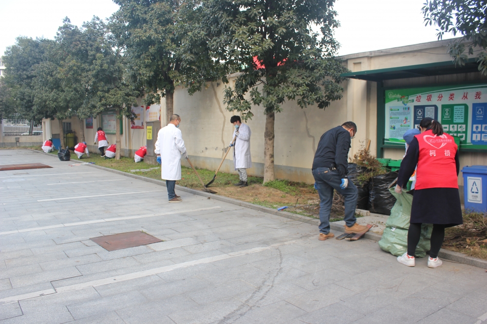 全国卫生城市复审迎检志愿活动