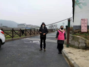 疫情期岗口执勤