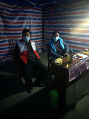 疫情期间守好小门