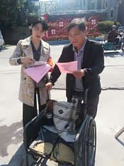 仁里王村垃圾分类宣传志愿活动