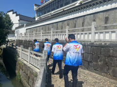 仁里王村河道巡查志愿服务活动