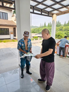 仁里王村生态满意度测评志愿服务活动
