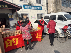 竹园童村“浓情粥香 和谐邻里”志愿服务活动