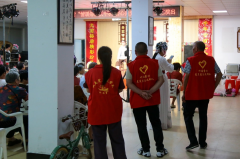 杨汛桥街道竹园童村秩序维护志愿服务活动