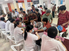 杨汛桥街道竹园童村健康义诊志愿服务活动