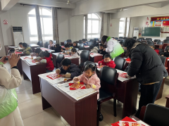 杨汛桥街道竹园童村“迎新拓福”手工DIY志愿服务活动