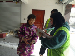 杨汛桥街道竹园童村反邪教宣传志愿服务活动