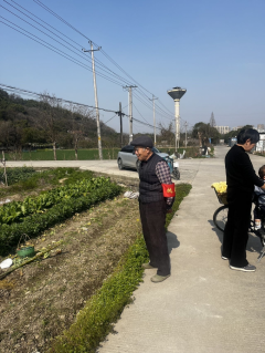 杨汛桥街道竹园童村森林防火志愿服务活动