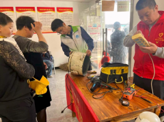 杨汛桥街道竹园童村家电维修志愿服务活动