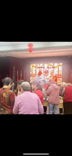 前梅村重阳节志愿服务活动