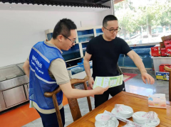 人利社区商务区垃圾分类宣传