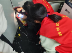 人利社区开展消防安全检查活动