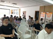 后梅社区防电信诈骗宣传活动