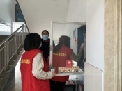 后梅社区学校消防检查