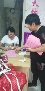 下市头社区无邪教宣传招募志愿者