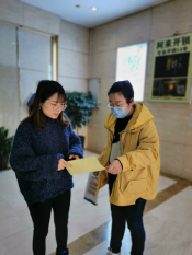 柯迎社区开展反诈宣传志愿服务活动