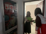 柯迎社区开展案发区域全方位反诈宣传志愿服务活动