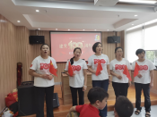 柯迎社区开展建党一百周年红歌进社区志愿服务活动