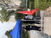 柯迎社区开展防疫志愿服务活动