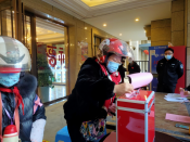 柯迎社区开展人大选举志愿服务活动