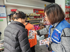 龙城社区志愿者开展“三清三关”科普活动
