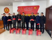 岁寒送暖春节慰问活动