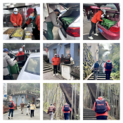 奔跑的午餐（向山顶送餐的马拉松运动员）2025.12.25