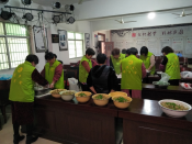 我们的节日“清明包艾饺”活动