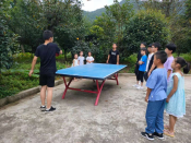 8.4夏令营小朋友乒乓球比赛
