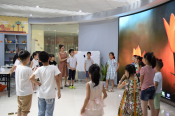 大渡社区慧渡影院亲子观影志愿者服务活动