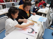 大渡邻里中心制作手工红包志愿服务活动