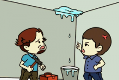 大渡社区协调漏水纠纷