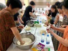 大渡社区开展邻里糕制作活动