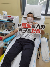 柯迎社区开展无偿献血志愿服务活动