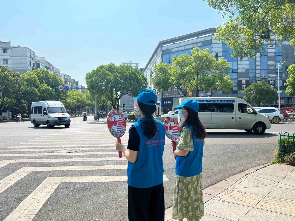 “浙江有礼 柯桥有爱”文明劝导志愿服务活动