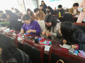 平水镇潮亭社区手工才艺比赛
