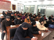 平水镇潮亭社区开展春节关爱帮助活动